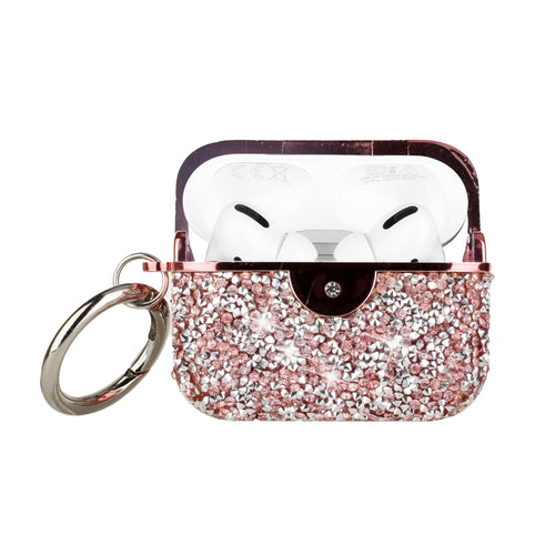 Airpod Pro Bling Case Rose Gold