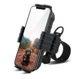 Reiko Universal Bicycle Phone Mount Adjustable Fits Silicone Handlebar Holder