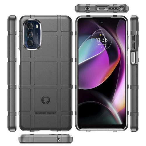 Rugged Shield TPU Case For Moto G 5G 2022 (3 Colors)