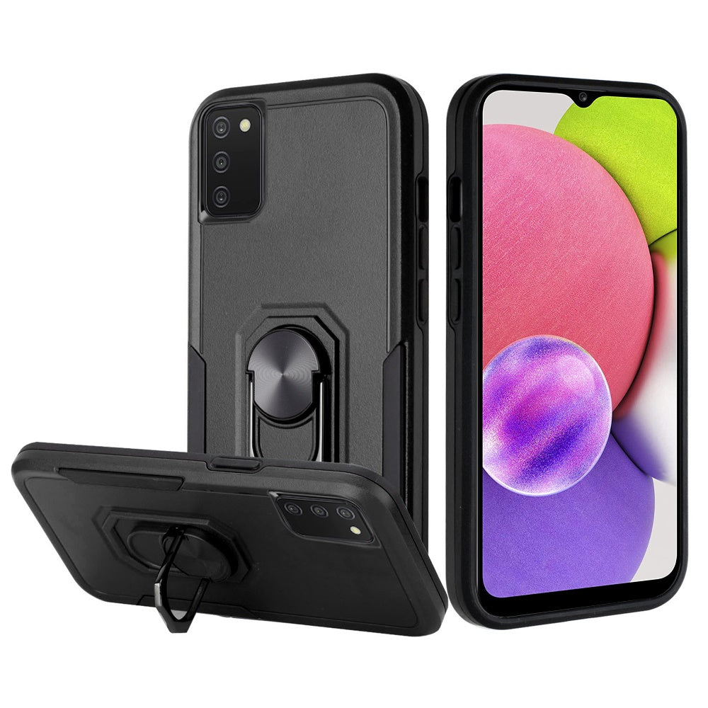 Magnetic Ring Stand Case For Galaxy A03s