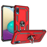 Magnetic Ring Kickstand Hybrid Case FOR GALAXY A02s