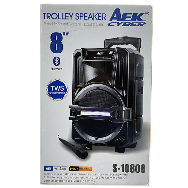 AYOCK S-10806 WIRELESS SPEAKER WITH WIRED MIC
