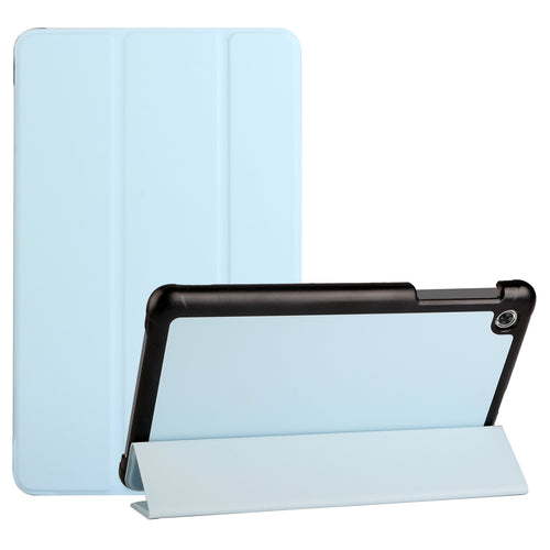 Joy Tab 2 Trifold Magnetic Closure Leather Case Light Blue