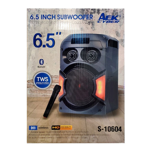AYOCK S-10604 WIRELESS SPEAKER WITH WIRELESS MIC