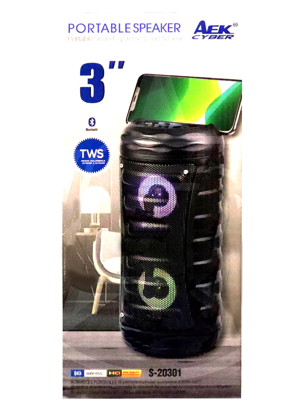 AEK CYBER S-20301 SPEAKER