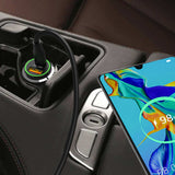 18W Car Charger PD & USB-A With 3ft C To C Cable