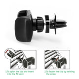 Esoulk Air Vent Holder-Black