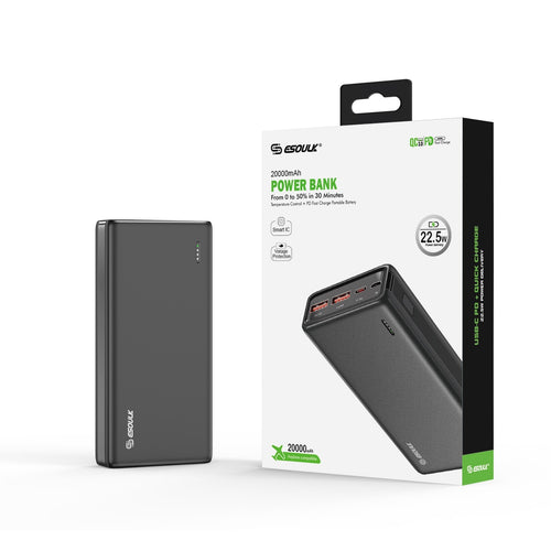 ESOULK 20000mAh PD+QC Power Bank