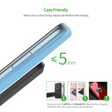 QI 10W Vertical Double Coil Wireless Fast Charger