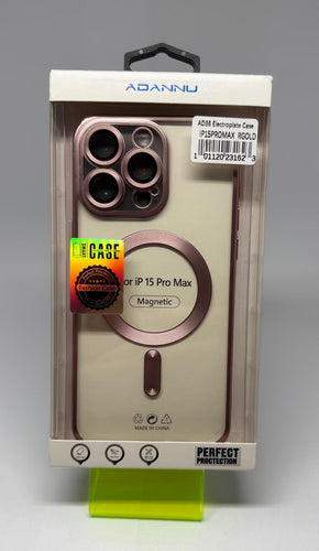ADANNU MAGSAFE CASE FOR IPHONE 15 PRO MAX ROSE GOLD
