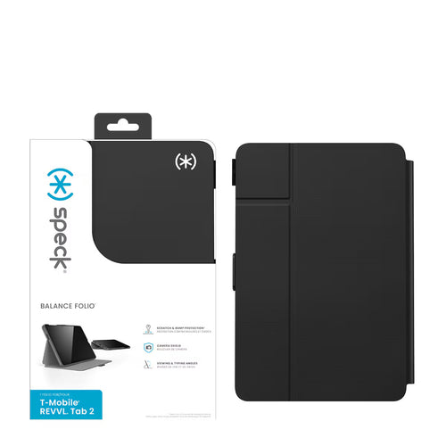 Speck T-Mobile REVVL TAB 2 Balance Folio Case Black