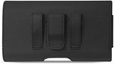 Reiko Horizontal Leather Pouch with Card Holder for Samsung Note 4/3