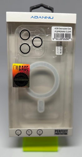 ADANNU MAGSAFE CASE FOR IPHONE 15 PRO CLEAR