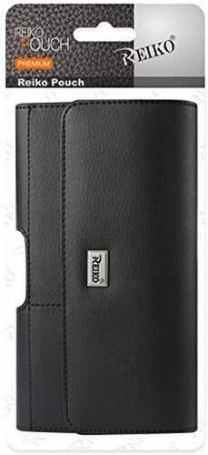 Reiko Horizontal Leather Pouch with Card Holder for Samsung Note 4/3