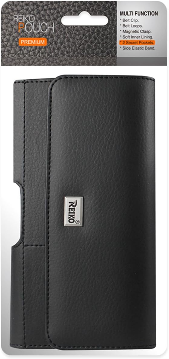 Reiko Wireless Leather Horizontal Phone Pouch