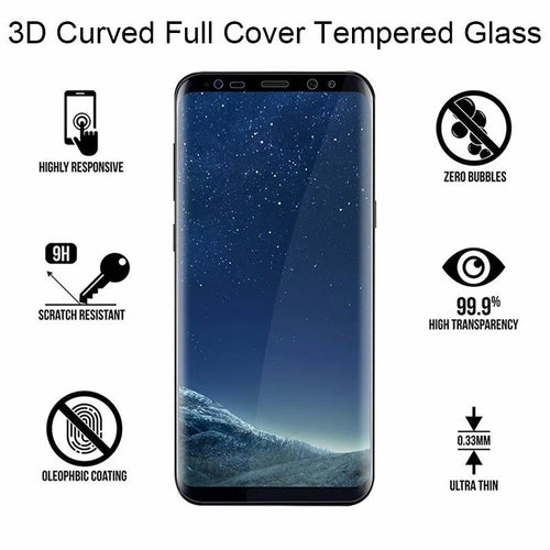 CURVED TEMPERED GLASS FOR SAMSUNG S8