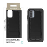 Quikcell Nokia G310 5G GRAND ADVOCATE Dual-layer Kickstand Case Armor Black