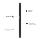 Quikcell Nokia G310 5G GRAND ADVOCATE Dual-layer Kickstand Case Navy Blue