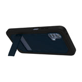 Quikcell Moto G power 5G (2024) GRAND ADVOCATE Dual-layer Kickstand Case Navy Blue