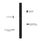 Quikcell TCL K32 5G GRAND ADVOCATE Dual-layer Case Navy Blue