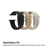Watch Band Set for Apple Watch (38/40/41) Black/Walnut/Starlight