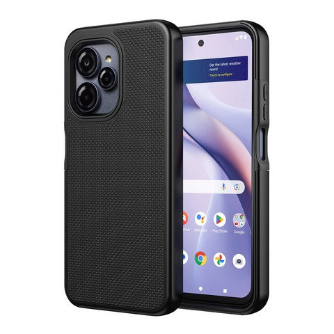 BLU View Speed Ultra 5G Premium Hybrid Dual Layer Case Black