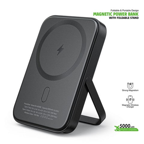 Esoulk 5000mAh Magnetic 15W Wireless Charge Power Bank