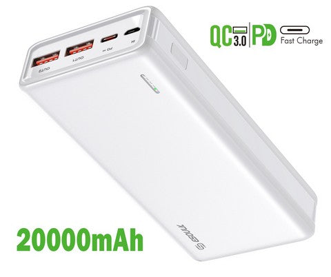 Esoulk 20000mAh PD 20W QC 22.5W Power Bank