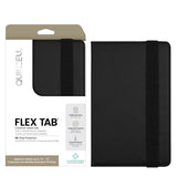 Quikcell TCL Tab 10 5G, T-Mobile REVVL TAB 5G, Samsung Galaxy Tab A9+ 5G FLEX TAB Universal Tablet Folio 10-12" Carbon Fiber