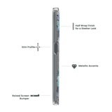 Quikcell OnePlus Nord N300 5G ICON Fashion Case Azure Orchid