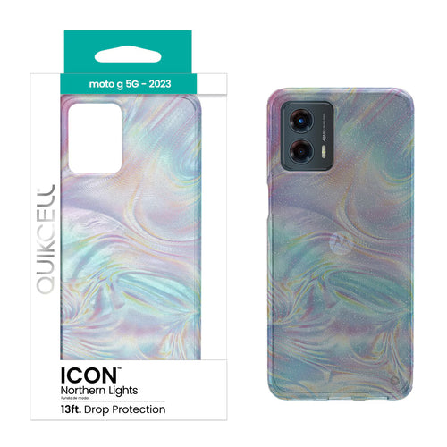 Quikcell Moto G 5G (2023) ICON Fashion Case Northern Lights