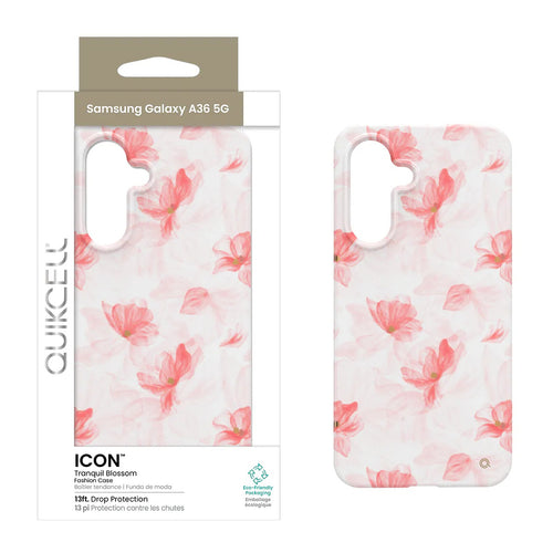 Quikcell Samsung Galaxy A36 5G ICON Fashion Case Tranquil Blossom
