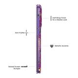 Quikcell Moto G Stylus - 2025 ICON Fashion Case Royal Palms