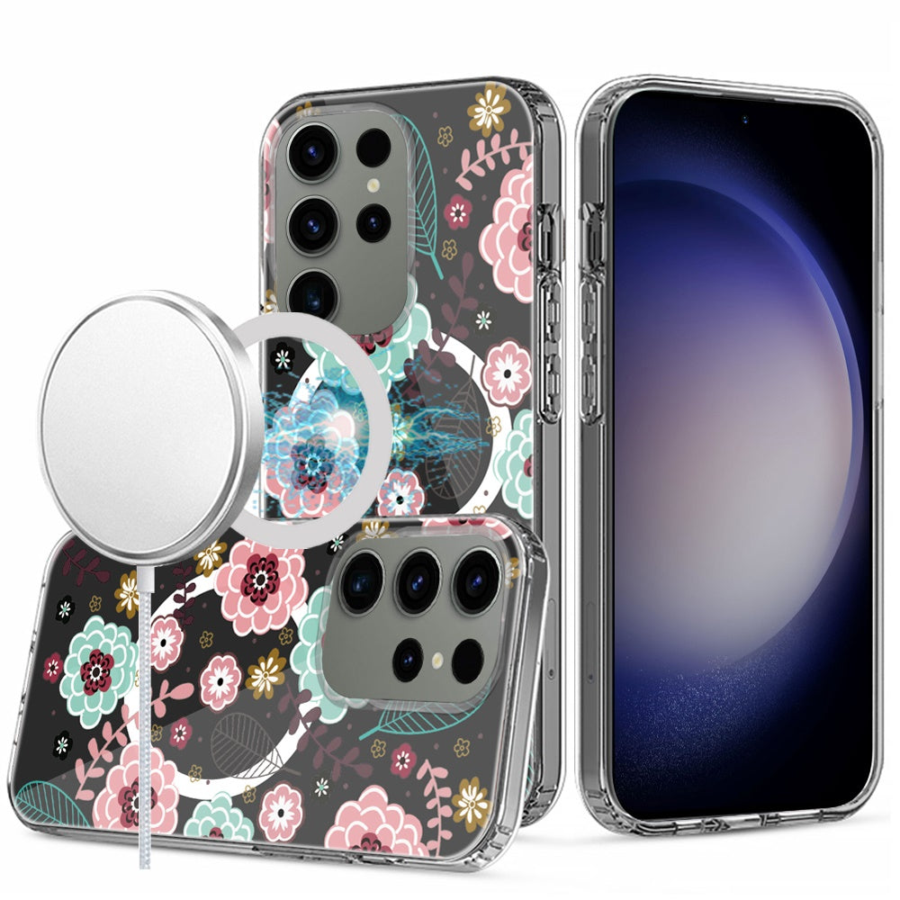 Samsung Galaxy s24 Ultra Thick Hybrid Design Cover Case - B