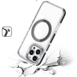 iPhone 16 Pro Max 6.9 inch MagSonic Camera Bracket Stand Magnetic Ring Circle Hybrid - Black