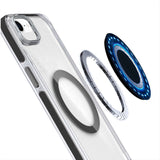 iPhone 16E / SE4 MagSonic Camera Bracket Stand Magnetic Ring Circle Hybrid - Black