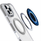 iPhone 16 Pro 6.3 inch MagSonic Camera Bracket Stand Magnetic Ring Circle Hybrid - Grey