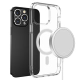 iPhone SE 3 (2022) SE/8/7 Thick Transparent [Magnetic Circle] Shockproof Hybrid - Clear