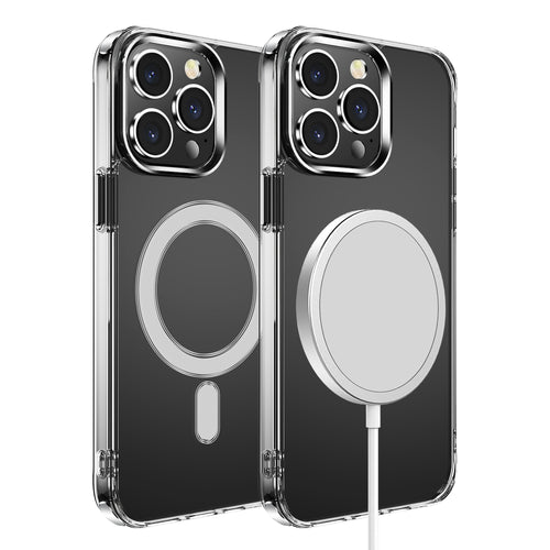 iPhone SE 3 (2022) SE/8/7 Thick Transparent [Magnetic Circle] Shockproof Hybrid - Clear
