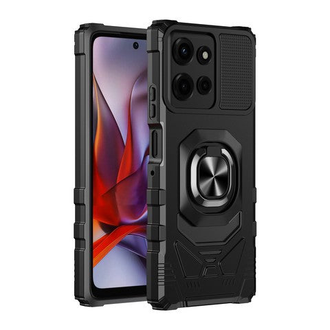 RINGSTAND CASE FOR MOTO G 5G 2025 - BLACK