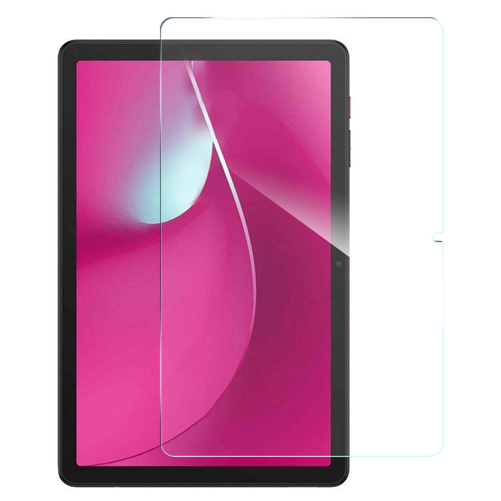 TMobile Revvl Tab 2 Tablet HQ AB Glue Tempered Glass .33mm Thick