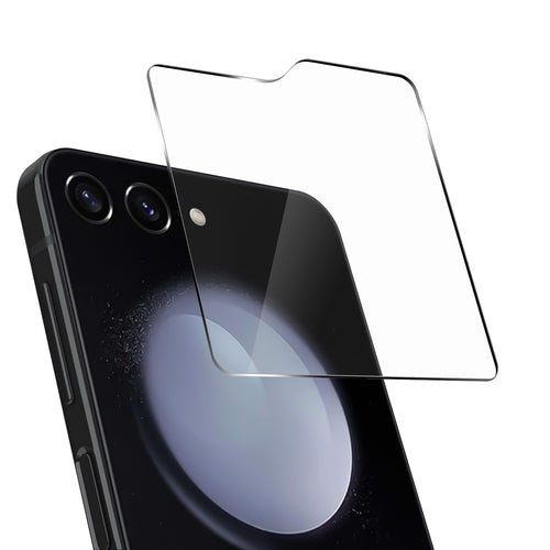 Samsung Z Flip 7FE / Flip 6 Clear Tempered Glass (Outside Glass Screen Protector)