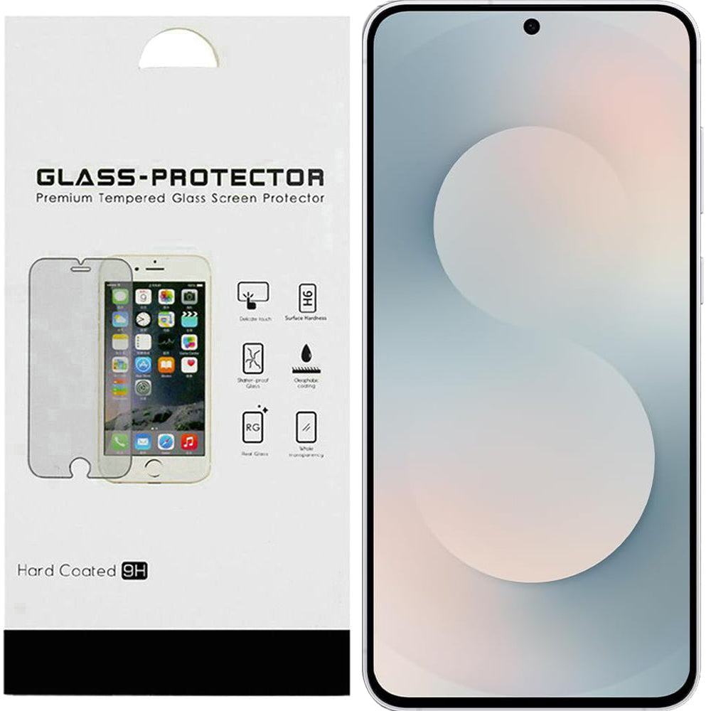 Samsung S25 FE Tempered Glassin Bulk Cardboard Package