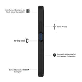 Quikcell TCL K32 5G Ultra OPERATOR Case Armor Black