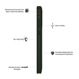 Quikcell Moto G Stylus - 2025 Ultra OPERATOR Case Army Green