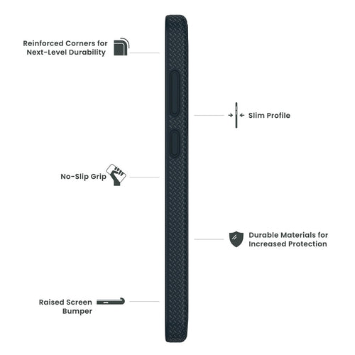 Quikcell Samsung Galaxy S25 FE Ultra OPERATOR Case Navy Blue