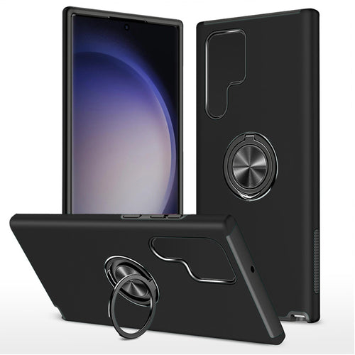 RING CASE FOR SAMSUNG S21 BLACK