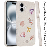 iPhone 16 Plus 6.7 inch Bio-Degradable Case - Shell Design