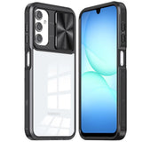Samsung A17 5G Fusion Transparent Clear Hybrid Case Cover - Black