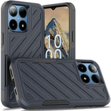 Boost Summit 5G Noble lined shockproof dual layer hybrid - Blue/Black